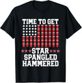 Funny Drinking Shirts, 4th Of July T-Shirt Gift Beer Pong American Flag Menswear Top | Funny Shirts For Night Out Casual...