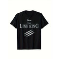 Funny Drugs The Line King Design Gift T-Shirt Faddish Birthday T Shirts Cotton Men's T Shirt Birthday Made in USA Hoodie,...