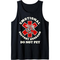 Funny Emotional Do Not Pet Emotional Support Husband Funny Tank Top T-Shirts, Hoodie, Sweatshirt