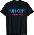 Funny England Shirts Uh Oh England 1776 Cotton Casual Classic T-Shirts, Hoodie, Sweatshirt
