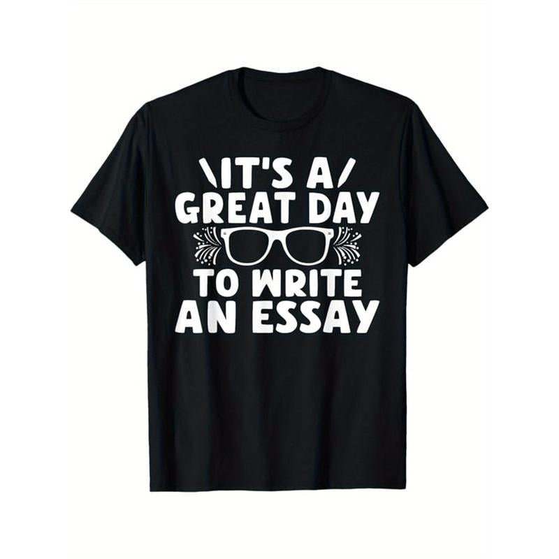Funny English Teacher Cotton Casual Short Sleeve Crew Neck Daily & Back SchoolMade USA T-Shirts, Hoodie, Sweatshirt