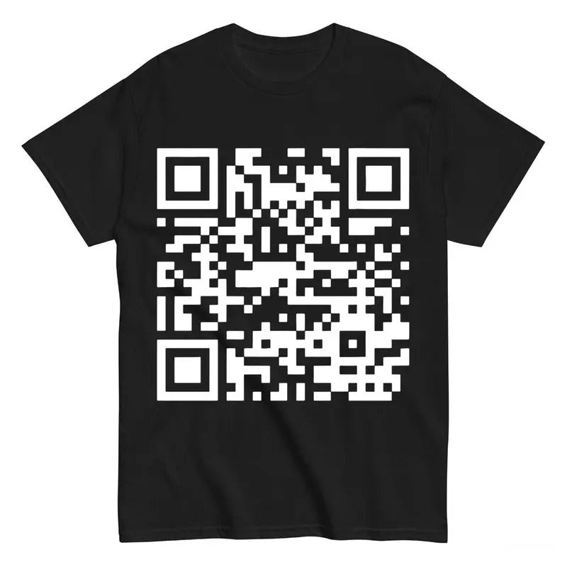 Funny FU QR Code Cotton Perfect T-Shirts, Hoodie, Sweatshirt