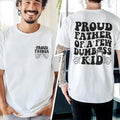 Funny Father T-Shirt DRG, Proud Father Of A Few Dumbass Kid Tee, Fathers Day T-Shirt DRG For Dad Hoodie, Sweatshirt