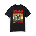 Funny Fathers Day Shirt, Gift for Dad, With The Milk Fathers Day T-Shirt