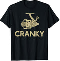 Funny Fishing Shirts, Cranky Funny Gift Ideas For Fishing T-Shirt Cotton Fashion Casual Classic Hoodie, Sweatshirt