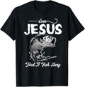 Funny Fishing Shirts, Even Jesus Had A Fish Story Funny Fishing Gift T-Shirt Cotton Fashion Casual Classic Hoodie, Sweatshirt