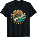 Funny Fishing Shirts, Funny Fishermen Reel Great Grandpa Fishing Grandfather T-Shirt Cotton Fashion Casual Classic...
