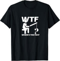 Funny Fishing Shirts, Where is The Fish T-Shirt Cotton Fashion Hoodie, Sweatshirt | GrindPrints.com