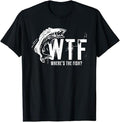 Funny Fishing Shirts, Wheres The Fish Mens Funny Fishing T-Shirt Cotton Fashion Hoodie, Sweatshirt | GrindPrints.com