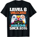 Funny Gamer Shirts, Special Gifts For Gamers, 8yr BDay Son Boy Funny Gamer 8th 8 Year Old Birthday T-Shirt Menswear Top...