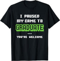 Funny Gamer Shirts, Special Gifts For Gamers, Funny Gamer Graduate Graduation T-Shirt Casual Classic Cotton Hoodie,...