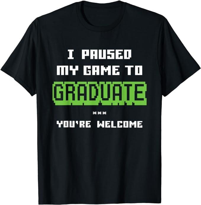 Funny Gamer Shirts, Special Gifts For Gamers, Funny Gamer Graduate Graduation T-Shirt Casual Classic Cotton Hoodie,...