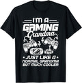 Funny Gamer Shirts, Special Gifts For Gamers, Funny Gamer Grandma Gift Shirt I'm A Gaming Grandma T-Shirt Menswear Top...