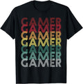 Funny Gamer Shirts, Special Gifts For Gamers, Gamer Retro 70s Gift Game Funny T-Shirt Menswear Top Casual Classic Hoodie,...