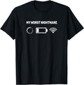 Funny Gamer Shirts, Special Gifts For Gamers, My Worst Nightmare shirt Funny gifts for a Gamer T-Shirt Menswear Casual...