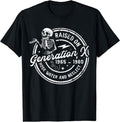 Funny Gen X Raised Hose Water Neglect Humor Cotton Short Sleeve T-Shirts, Hoodie, Sweatshirt
