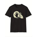 Funny Gesture Print T-shirt, Men's Casual Comfy Crew Neck Tee, Trendy Short Sleeve Top For Summer Daily Wear Made in USA...