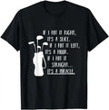 Funny Golf T-Shirt, Gift For Golfer,  Funny Golf Saying T-Shirt Menswear Top Underwear Hoodie, Sweatshirt | GrindPrints.com