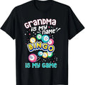 Funny Grandma Shirt Grandmother Bingo Grandma Casual Cotton Top T-Shirts, Hoodie, Sweatshirt
