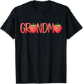 Funny Grandma Shirt, Gift For Grandmother, Funny Grandma Strawberry Summer Fruit T-Shirt Casual Cotton Top Hoodie, Sweatshirt