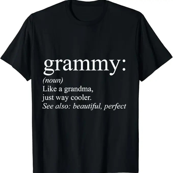 Funny Grandma Shirt, Gift For Grandmother, Funny Grandma T-Shirt Casual Cotton Top Hoodie, Sweatshirt | GrindPrints.com