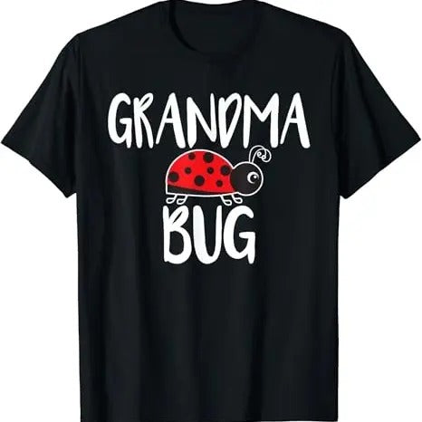 Funny Grandma Shirt Grandmother Grandma Bug Ladybug Casual Cotton Top T-Shirts, Hoodie, Sweatshirt