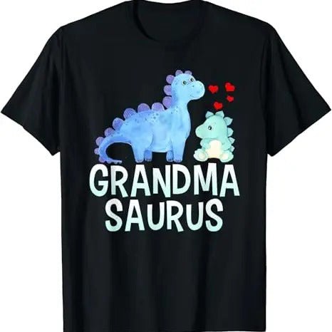 Funny Grandma Shirt Grandmother Grandmasaurus Casual Cotton Top T-Shirts, Hoodie, Sweatshirt
