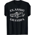 Funny Grandpa Classic Car Graphic T-Shirt Made in USA Hoodie, Sweatshirt | GrindPrints.com