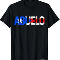 Funny Grandpa Shirt, Gift For Grandfather, Abuelo Puerto Rico Flag Puerto Rican Pride Father's Day Gift T-Shirt Menswear...