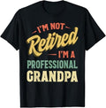 Funny Grandpa Shirt, Gift For Grandfather, Retired Grandpa T-Shirt Menswear Casual Cotton Top Hoodie, Sweatshirt