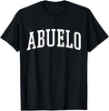 Funny Grandpa Shirt, Gift For Grandfather, Varsity Abuelo T-Shirt Menswear Casual Cotton Top Hoodie, Sweatshirt