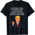 Funny Great Dad Donald Trump Father's Day Gift Tee T-Shirt Made in USA Hoodie, Sweatshirt | GrindPrints.com
