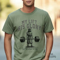 Funny Gym Shirt Jesus Lifting , Christian Streetwear Scripture Tshirt, Weightlifting Pump Cover Workout Clothes Faith...