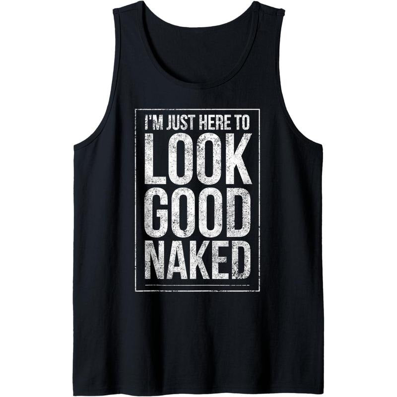 Funny Gym Workout Good Naked Sexy Fitness Bodybuilder Tank Top Made USA T-Shirts, Hoodie, Sweatshirt