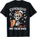 Funny Halloween Shirts For Men, Expensive Difficult & Talks Back Halloween Mama Skeleton T-Shirt Menswear