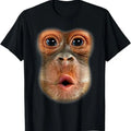 Funny Halloween Shirts For Men, Monkey Face Breath Funny Men Womens Halloween Costume T-Shirt Menswear