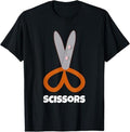 Funny Halloween Shirts Rock Paper Scissors Shirt Funny Group Halloween Costumes Menswear Available Size S 5XL T-Shirts, Hoodie, Sweatshirt