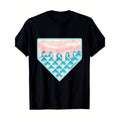 Funny Home Plate Drip- Ice Cream Softball& Baseball T-Shirt, Men's T-shirt, 220g made in usastyle{n002}2 Hoodie, Sweatshirt