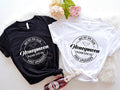 Funny Honeymoon We'Re Our Honeymoon Please Give Us Free Upgrades Shirt Matching Couples Just Married Wedding Trip T-Shirts, Hoodie, Sweatshirt