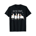 Funny Horse This is Boo Sheet Ghost Boo Halloween Outfit T-Shirt Summer Comfortable Casual Short Sleeve T-Shirt made in...