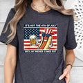 Funny Hot Dog Its Not 4Th Of July Until My Weiner Comes Out T-Shirt, 4th of July T-Shirt, Until My Wiener Comes Out...