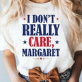 Funny I Don't Really Care Margaret, Vintage I Don't Really Care Margaret, Funny digital download, Funny Minimalist JD...