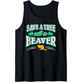 Funny Inappropriate Save A Tree Eat A Beaver Cunnilingus Tank Top T-Shirts, Hoodie, Sweatshirt | GrindPrints.com