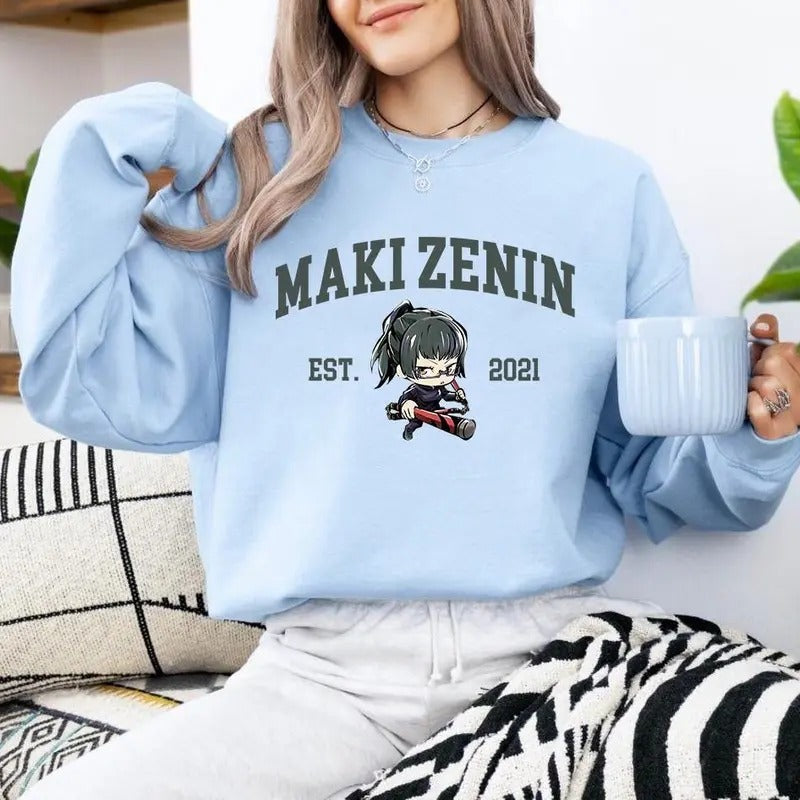 Funny JJK Characters T-Shirt, Anime Character Print T-Shirt Hoodie, Sweatshirt | GrindPrints.com