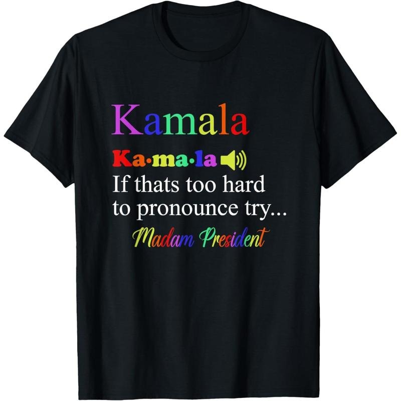 Funny Kamala Harris 2024 Madam President Harris T-Shirt made in usa Hoodie, Sweatshirt | GrindPrints.com