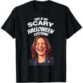 Funny Kamala Harris Scary Halloween Gag President Costume T-Shirt made in usa Hoodie, Sweatshirt | GrindPrints.com