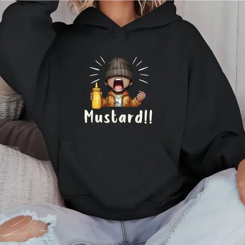 Funny Kendrick Lammar Mustard Shirt Unique Fun Character T-Shirts, Hoodie, Sweatshirt
