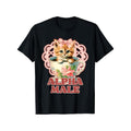 Funny Kitten Graphic Cotton Tee for Men - Perfect Christmas Gift, Soft & Comfortable Short Sleeve Shirt, Black, Sizes...
