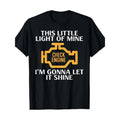 Funny Mechanic T-Shirt for Men - Humorous Check Engine Light Design, Short Sleeve, Casual Wear for Garage Enthusiasts and...