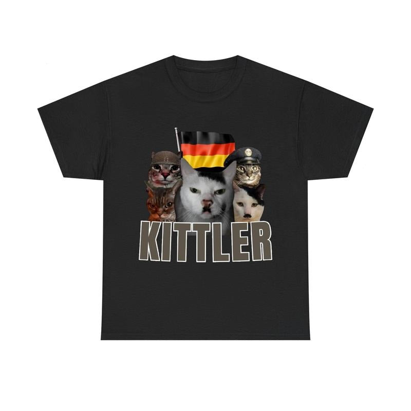 Funny Meme Kittle Cat Graphic T-shirt Hoodie, Sweatshirt | GrindPrints.com